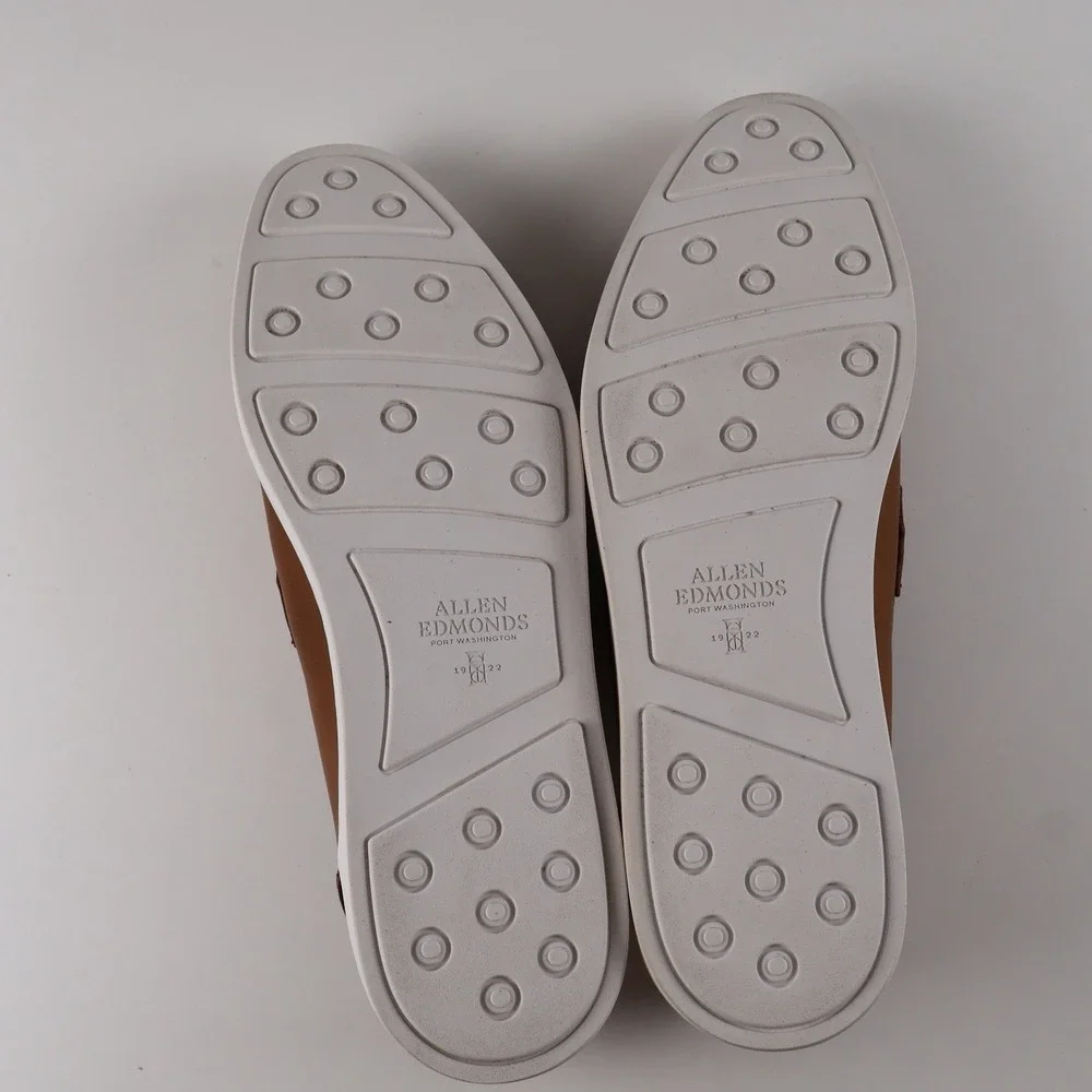 Allen Edmonds Randolph Loafer Sneaker Tan Leather 11.5 D